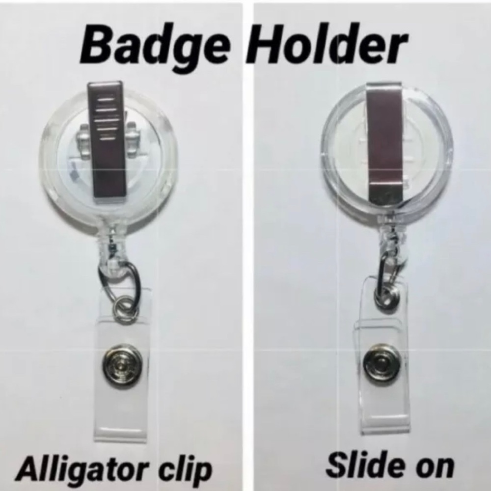 Yoda & Stitch Star Wars Mandalorian Retractable Badge Holder - Picture 2 of 5